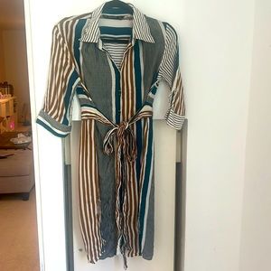 Zara Basic Made in Morocco formal dress in Size US S